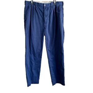 Polo By Ralph Lauren Classic Fit Pants Navy Blue Size 35x30 Chinos